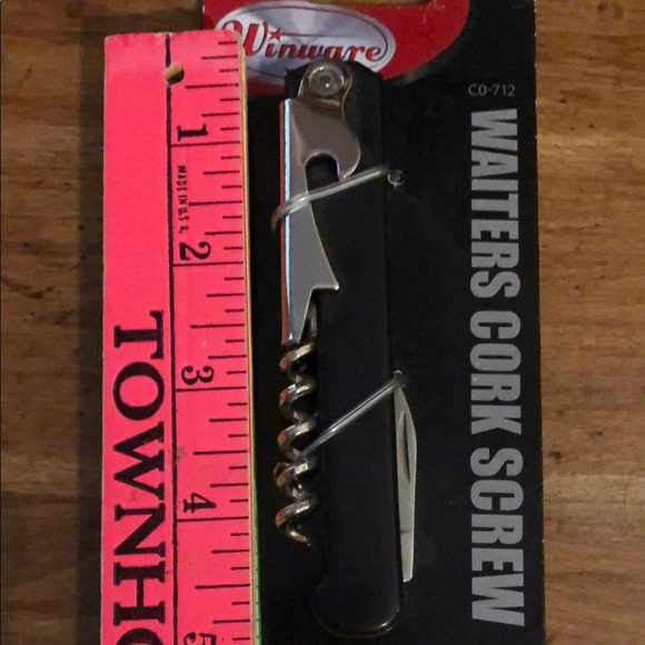 Winware Black Waiters Cork Screw - Picture 5 of 5